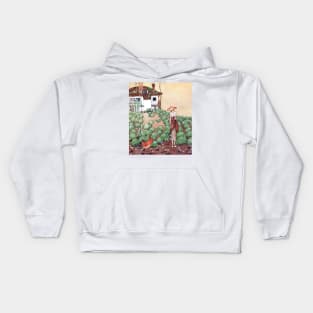 The Hen's Story by Kay Nielsen Kids Hoodie